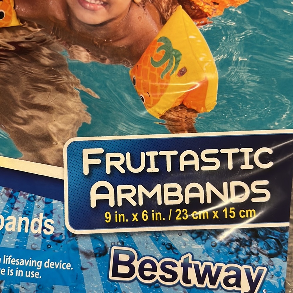 NWT h2o go! fruitastic pineapple armbands - Picture 4 of 5
